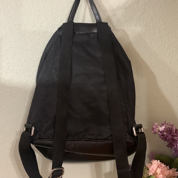 DKNY, Donna Karan nylon and leather backpack main image 4